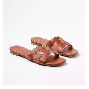 LOFT  H Style everyday sandals, size 7, Cognac, NWT